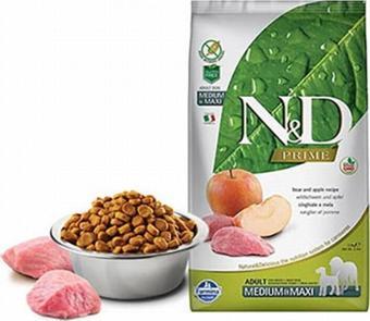 N&D Prime Tahılsız Köpek Yaban Domuzu & Elma Yetişkin Medium & Maxı 12 kg