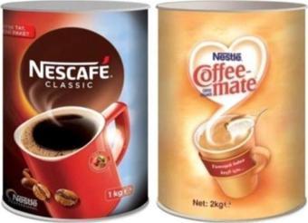 Nescafe Classic Kahve 1 Kg + Nestle Coffee Mate 2 Kg