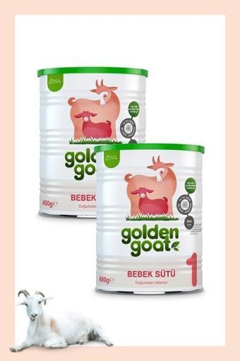 Golden Goat Keçi Bebek Sütü 1 Numara 400 Gr 2'li Paket