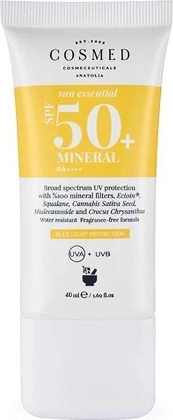 Cosmed Sun Essential Spf50+ Mineral 40 ml