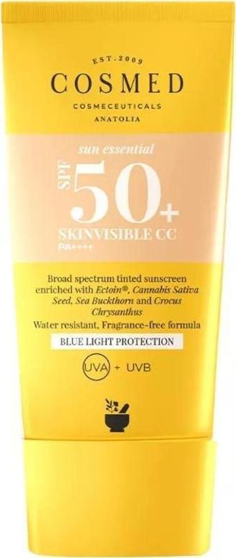 Cosmed Sun Essential SPF50+ Skinvisible CC Krem 30 ml