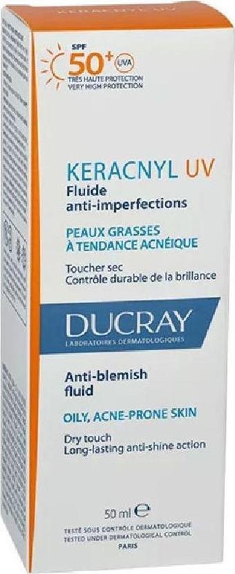 Ducray Keracnyl Uv Leke Karşıtı Güneş Koruyucu Spf50+ 50 ml