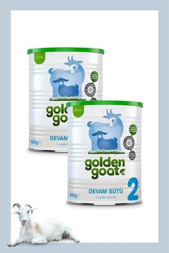 Golden Goat Keçi Devam Sütü 2 Numara 400 Gr 2'li Paket