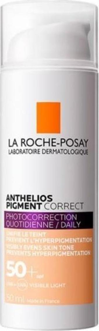 La Roche-Posay Anthelios Pigment Correct SPF50+ Renkli Güneş Kremi- Light