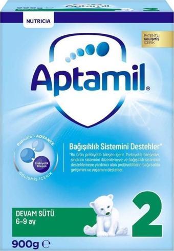 Aptamil 2 Devam Sütü 900 gr