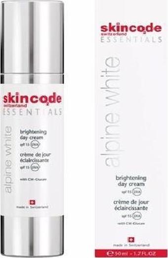 Skincode Brightening Day Cream SPF 15 50ml - Gündüz Kremi