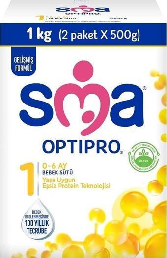 Sma Optıpro Probıyotık 1 Bebek Sütü 1000 gr