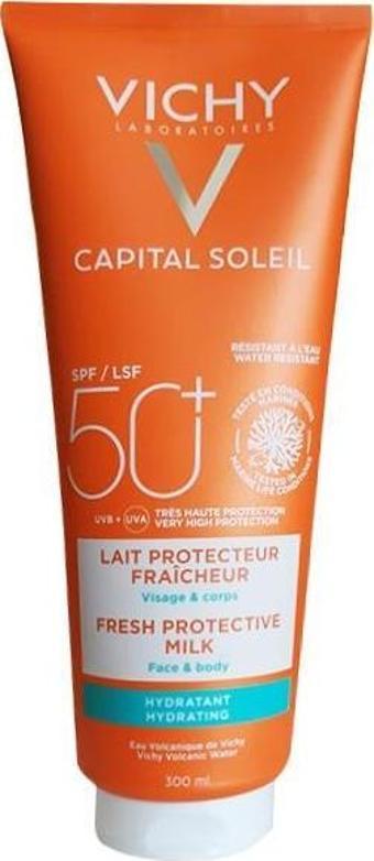 Vichy Capital Soleil Spf 50 Çok Yüksek Koruma Yüz ve Vücut Sütü 300 ml
