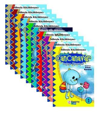 Sevimli Can Canavar-10 Kitap Takım - Süheyla Küçükboyacı - Pamiray Çocuk