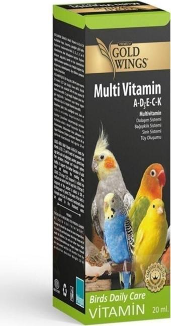 Gold Wings Multivitamin (TÜY OLUŞUM DESTEK.) 20cc