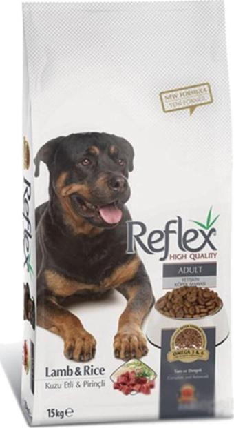 Reflex Kuzu Etli & Pirinçli Yetişkin Köpek Maması 15 kg