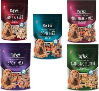 Reflex Semi Moist Dog Treat Köpek Ödülü 150 gr * 5 Li Eko Paket Msktsemi55