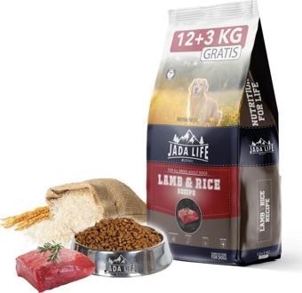 jadawa Jada Life Adult Dog Food/yetişkin Köpek Maması With Lamb&rice/kuzu Pirinç 15 Kg