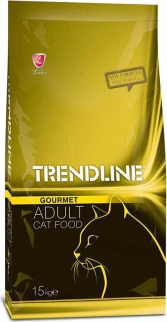 Trendline Gurme Renkli Taneli Kedi Maması 15 kg