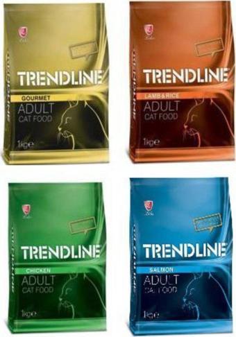 Trendline Karışık Kedi Maması 1 kg x 4 Adet