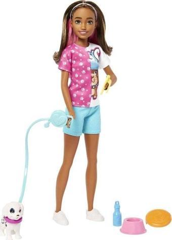 Barbie Kaptan Bebek Ve Köpekli Set Hkd77