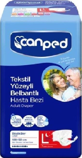 Canped Hasta Bezi Belbantlı Gece Büyük 7'li