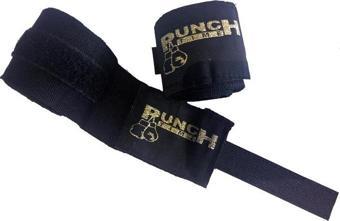 Punch Time Boks Bandajı 3,5 metre x 2adet -Siyah