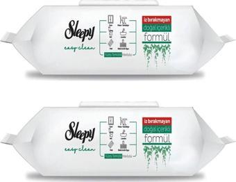 Sleepy Easy Clean 100 Lü Yüzey Temizlik Havlusu 2 Adet