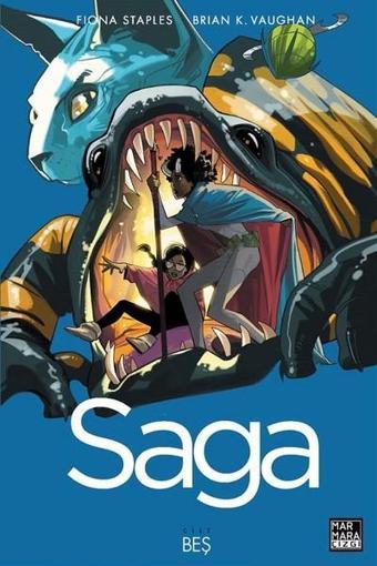 Saga Cilt: 5 - Brian K. Vaughan - Marmara Çizgi