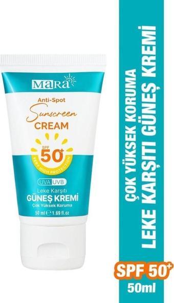 Mara Güneş Kremi Leke Karşıtı 50ml