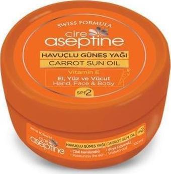 Cire Aseptine Havuç Güneş Yağı 2 SPF 100ml