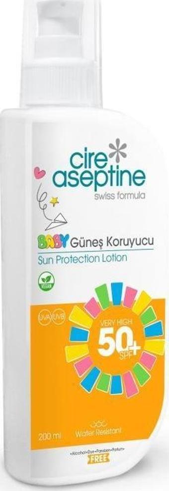 Cire Aseptine Güneş Koruyucu Baby 50 SPF 200ml