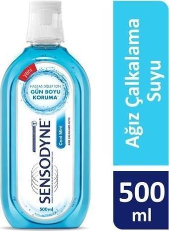 Sensodyne Ağız Bakim Suyu Cool Mint 500Ml