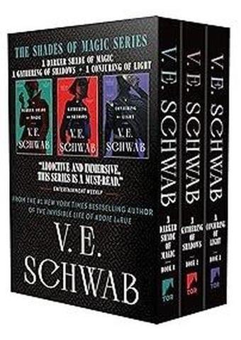 Shades of Magic Trilogy Boxed Set: A Darker Shade of Magic A Gathering of Shadows A Conjuring of L - V. E. Schwab - Tor Books