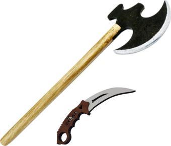 Ahtek Ahşap Balta Ve Karambit