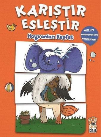 Hayvanları Keşfet-Karıştır Eşleştir - M. Sacide Kafalı - Sincap Kitap