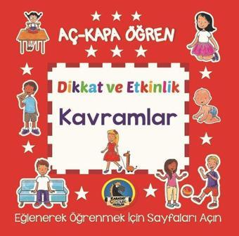 Aç Kapa Öğren Seti-8 Kitap Takım - Kolektif  - Karatay Çocuk Yayınları