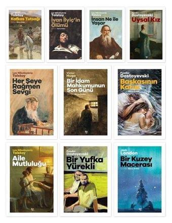 Klasik Romanlar Seti - 10 Kitap Takım - Kolektif  - Halk Kitabevi Yayınevi