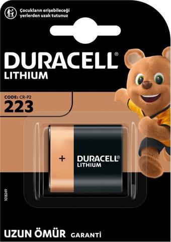 Duracell DL223A/CRP2 Pil 1'li