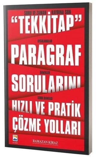 Paragraf Sorularını Hızlı ve Pratik Çözme Yolları - Ramazan Kiraz - Nisan Kitabevi Yayınları