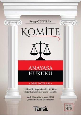 Komite Anayasa Hukuku - Recep Özceylan - Temsil Kitap