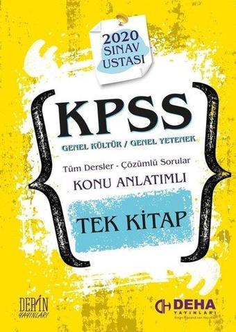 2020 KPSS Tüm Dersler Çözümlü Sorular Konu Anlatımlı - Kolektif  - Deha Yayıncılık