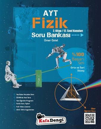 Kafadengi AYT Fizik Soru Bankası 2. Kitap - Orta ve İleri Düzey - Kafa Dengi