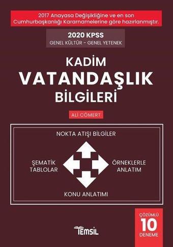 2020 KPSS Kadim Vatandaşlık Bilgileri - Ali Cömert - Temsil Kitap