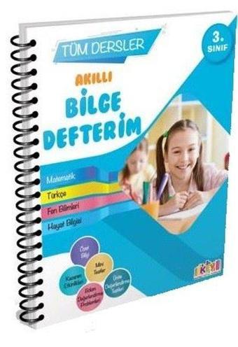 3.Sınıf Tüm Dersler Akıllı Bilge Defterim - Turan Karayılan - Kaliteli Eğitim Yayınları