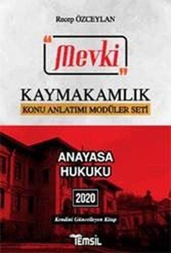 2020 Mevki Kaymakamlık Anayasa Hukuku - Recep Özceylan - Temsil Kitap