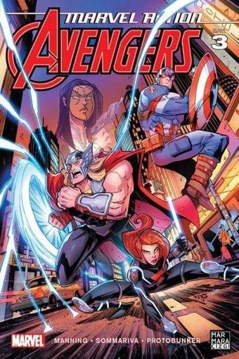 Marvel Action Avengers-3 - Matthew K. Manning - Marmara Çizgi