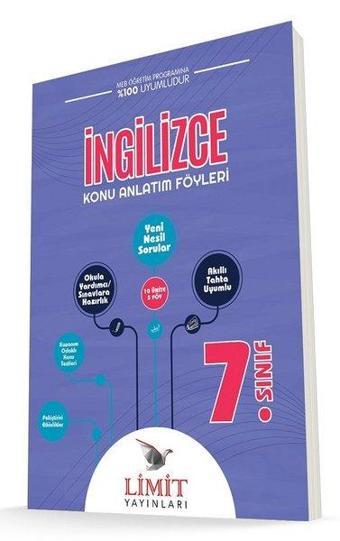 7.Sınıf İngilizce Konu Anlatım Föyü - Mehmet Saylan - Limit Yayınları