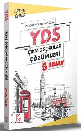 YDS Çıkmış Sorular ve Çözümleri - 5 Sınav - Erkan Önler - Benim Hocam Yayınları