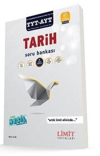 TYT - AYT Tarih Soru Bankası - Metin Alan - Limit Yayınları