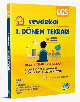 LGS Evde Kal 1. Donem Tekrarı - Kolektif  - Martı Okul Yayınları