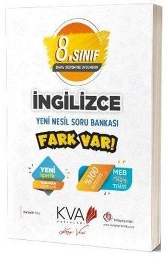 8. Sınıf İngilizce Yeni Nesil Soru Bankası - Kolektif  - KVA Yayınları