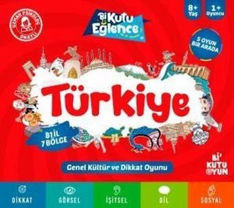 Türkiye Dikkat ve Genel Kültür Oyunu - Kolektif  - Bi Kutu Oyun Yayınevi