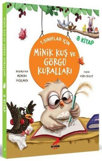 Minik Kuş ve Görgü Kuralları 1. Sınıflar İçin - 8 Kitap Takım - Esra Bulut - Erdem Çocuk