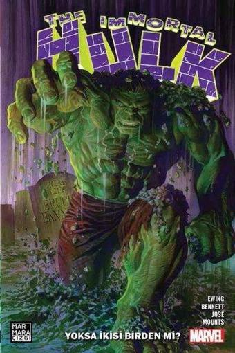 Immortal Hulk Cilt 1 - Yoksa İkisi Birden mi? - Al Ewing - Marmara Çizgi